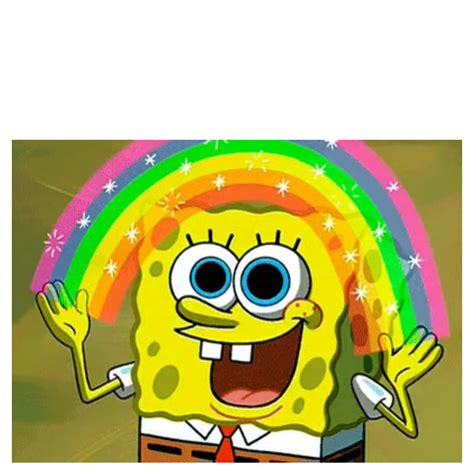spongebob meme generator rainbow